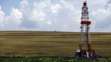 Shale gas drilling rig