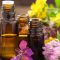 essential oils and medical flowers herbs