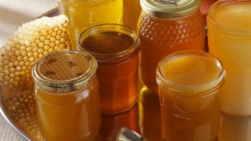 Assorted Jars of Honey