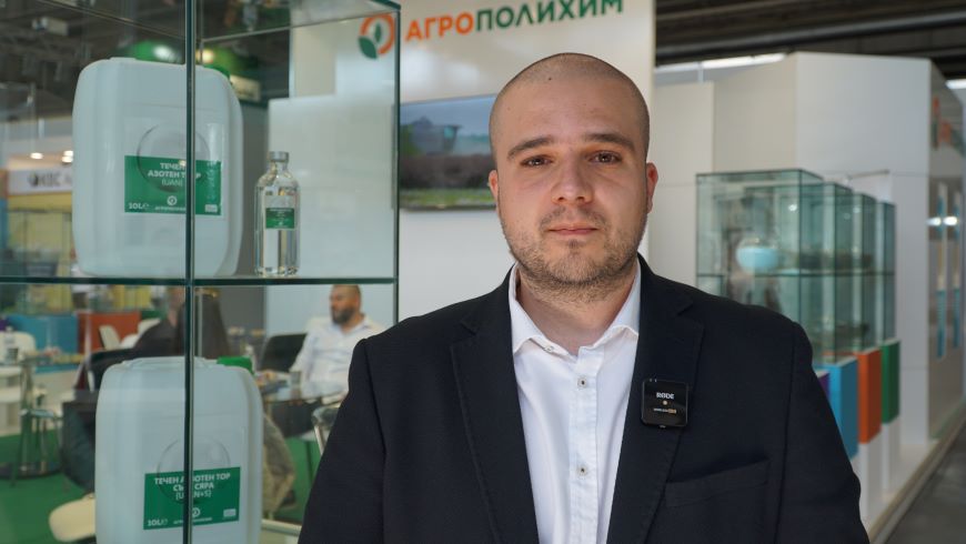 Павел Павлов, регионален агроном за Югозападна и Югоизточна България в Агрополихим АД