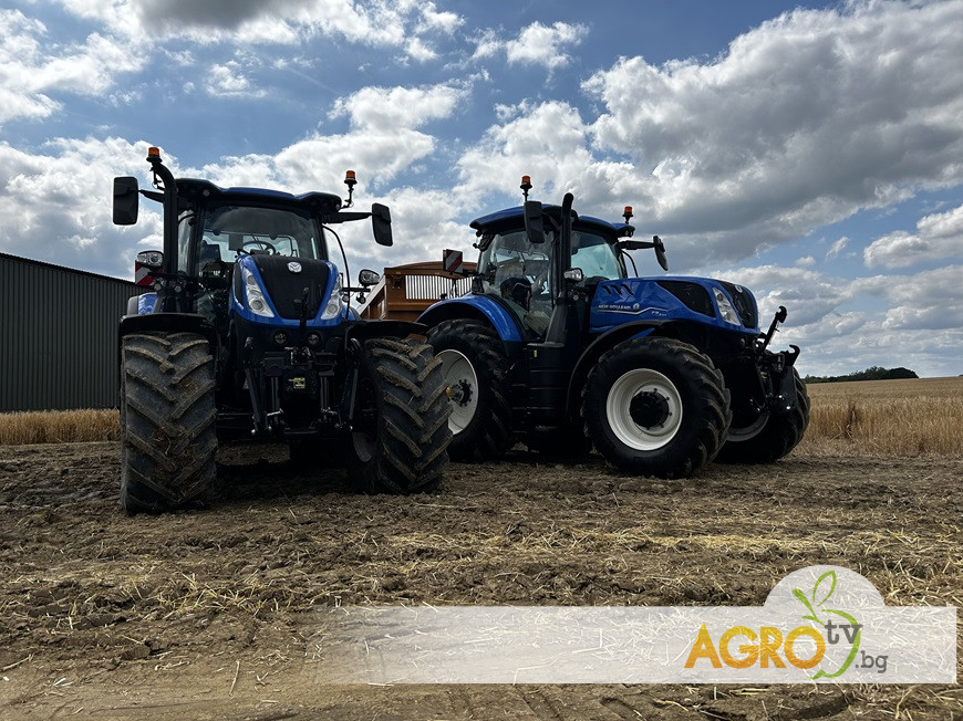 New Holland T7.270 Метан Power CNG - следващото поколение трактори с алтернативно гориво