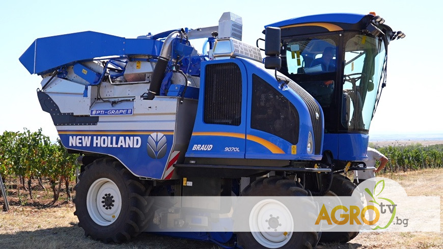 Италиански винопроизводител избра NEW HOLLAND BRAUD