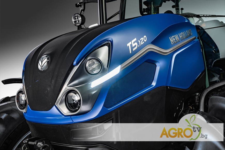 Свеж стил отвън, нови функции вътре: следващото поколение трактор New Holland T5 Dual Command
