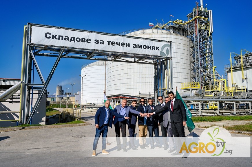 „Агрополихим“ увеличава предлагането на минерални торове, произведени от нисковъглероден (син) амоняк
