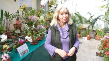 Katya Stoeva kurator v Botanicheska gradina