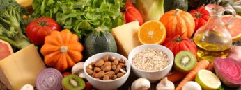 balanced diet food concept