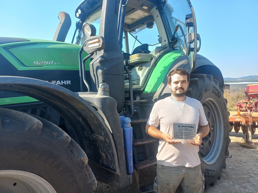 „Ири Трейд“ и Deutz-Fahr – 15 години доверие в стопанството на Александър Сотиров